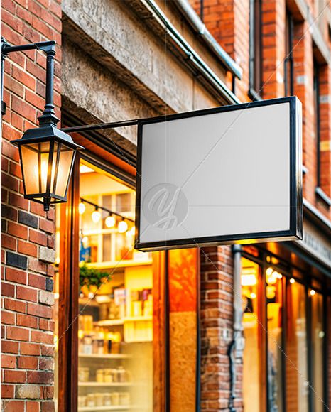 Signboard Mockup Sign Mockup, Advertising Material, Mockup Free Download, Download Images, Download Free Images, Free Mockup, Outdoor Settings, Shop Signs, Mockup