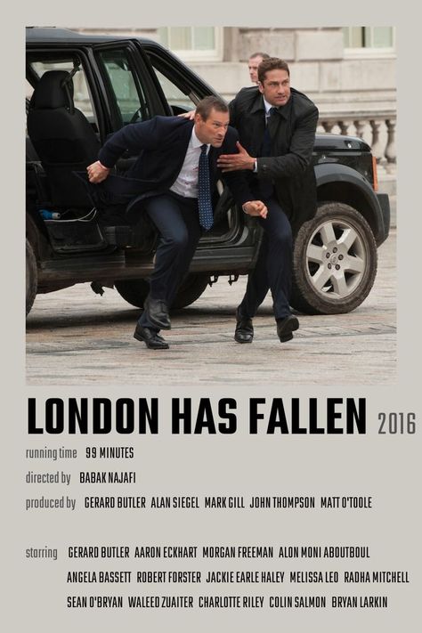 Fallen Movie Poster, London Has Fallen Movie, Fallen Movie, Jackie Earle Haley, Melissa Leo, London Has Fallen, Crimal Minds, Morgan Freeman, Animation Movie