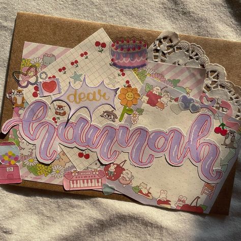 Happy Birthday Card Aesthetic, Cute Penpal Letters Ideas, Pen Pal Letters Aesthetic, Penpal Ideas Letters Aesthetic, Birthday Letter, Penpal Letters, Pen Palling Letter, Halloween Themed Penpal Letters, Themes For Penpal Letters