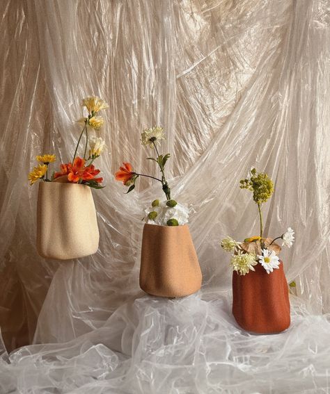 Amanitas Garden Wide vases ~ this was such a fun photoshoot. Looking forward to new vases to create flowers compositions for 👀 #freshflowers #flowerarrangement #organicshapes #vases #3dprinting #productdesign #homedecor Wide Vase, Textured Vase, Fun Photoshoot, Life Cycle, Large Vase, Vases And Vessels, Life Cycles, Organic Shapes, Garden Planters