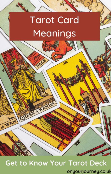 Your Guide to Tarot Card Meanings All 78 Cards of the Deck - On Your Journey Eight Of Wands, Knight Of Wands, King Of Swords, King Of Wands, Card Meanings, 78 Tarot Cards, The Major Arcana, Tarot Guide, Major Arcana Cards