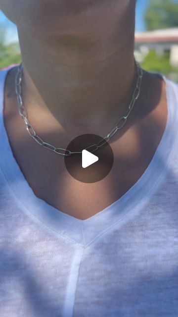 With Love Jewelry on Instagram: "Part II/II: I’m so happy to be able to offer a handmade necklace 🤩

And the fact that it’s a paper clip necklace is even better since I LOVE how it looks 😍

I hope you’re having an amazing Wednesday ✨🤍

#handmadejewelry #uniquejewelry #handmadenecklace" Paper Clip Necklace, Silver Paper, Love Jewelry, Handmade Necklace, Paper Clip, So Happy, Handmade Necklaces, I Hope You, Handmade Jewelry