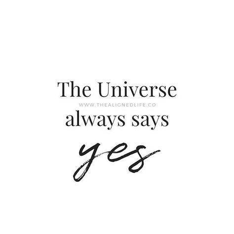 The Universe always says YES to you--over and over and over again.  -  So if it's so easy to get what you want then WHY doesn't your life look the way you want it to?  -  The answer? Because humans are COMPLICATED.  -  And it's so easy to SAY you want something! It's NOT so easy to line yourself up with that goal with your whole heart and soul.  -  Some of us just don't know what it would be like to feel complete. Some of us just LOVE the drama and attention of having problems. And some of us ar I Always Get What I Want Quotes, Childhood Love Quotes, I Want Quotes, Ethereal Core, Want Quotes, Magical Universe, How To Make Magic, Universe Love, Money Blocks