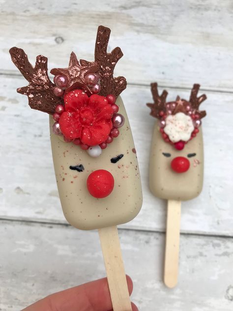 Cute Christmas Treats, Christmas Rudolph, Rudolph Reindeer, Food Hygiene, Cake Maker, Cake Truffles, Hygienic Food, St Anne, Cake Makers