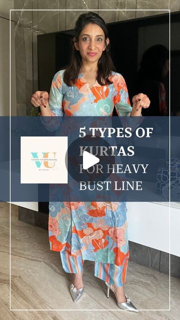 SHIKHA K || PERSONAL STYLIST & STYLE COACH || PERSONAL SHOPPER on Instagram: "SAVE this reel if you have a heavy bust and struggle finding the right kurta for yourself, and, SHARE this with someone who might need it💖 Watch till the end for my personal recommendation 🤌🏼 Comment kurta and I’ll DM you a little surprise! Still unsure about the right fit for your body? No worries! Join the Vanity Unapologetic community for all your style needs! Follow @vanityunapologetiq_stylist for more style tips🫰 . . . . . . . . . . . #whattowear #plussizefashion #shopaholic #stylegoals #bodylove #loveyourcurves #fashionblogger #instafashion #reelitfeelit #indianfashion #applebodytype #fashionhacks #styletips #confidencebooster #bodypositivity #shopnow #linkinbio [Apple body type, Flattering tops, Curve- Apple Body Type, Confidence Boosters, Flattering Tops, Style Coach, Big Bust, Indian Suits, Body Love, Till The End, Suit Designs