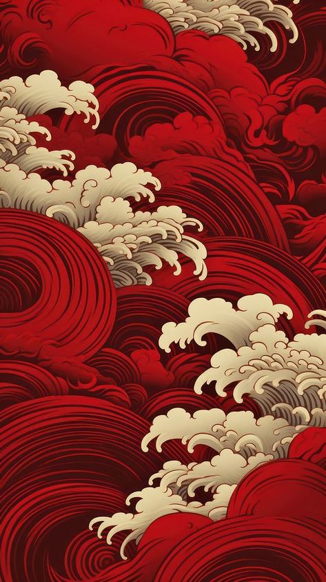 Chinese pattern backgrounds art red | premium image by rawpixel.com / Wit Red Aesthetic Chinese, Chinese Wallpaper Backgrounds, White Japanese Wallpaper, Red Japanese Wallpaper, White And Red Wallpaper, Asian Design Pattern, White Red Wallpaper, Red Background Design, Red And White Background