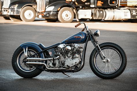 INVITATION ONLY: 1947 Harley-Davidson Knucklehead ‘SourKraut’ by Union Speed & Style - Pipeburn Rockabilly Motorcycle, Ride A Motorcycle, Sportster Chopper, Harley Davidson Knucklehead, Bobber Bikes, Custom Choppers, Speed Bike, Bobber Motorcycle, Custom Harleys