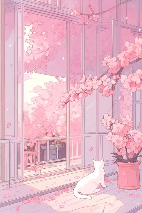 Pink Wallpaper Kawaii Desktop, Kawaii Lofi Aesthetic, Pink Lofi Wallpaper, Soft Pink Aesthetic Wallpaper Ipad, Kawaii Core Aesthetic, Pink Lofi Aesthetic, Daydreaming Aesthetic, Computer Wallpaper Pink, Daydream Aesthetic