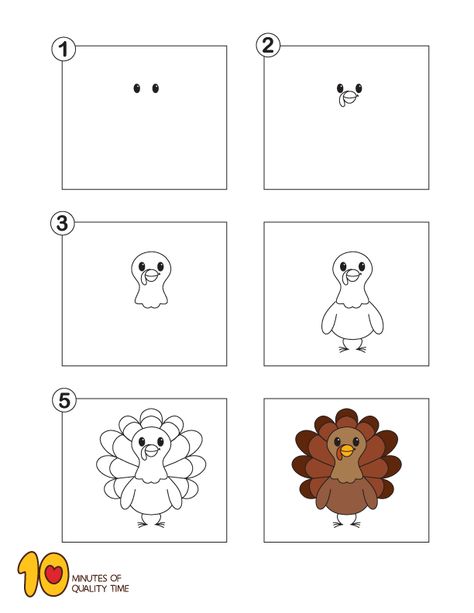 How to Draw a Turkey Turkey Easy Drawing, How To Draw Turkey, How To Draw A Turkey Easy, How To Draw A Turkey, Simple Turkey Drawing, Thanksgiving Turkey Drawing, Thanksgiving I Spy, Thanksgiving Doodles, Draw A Turkey