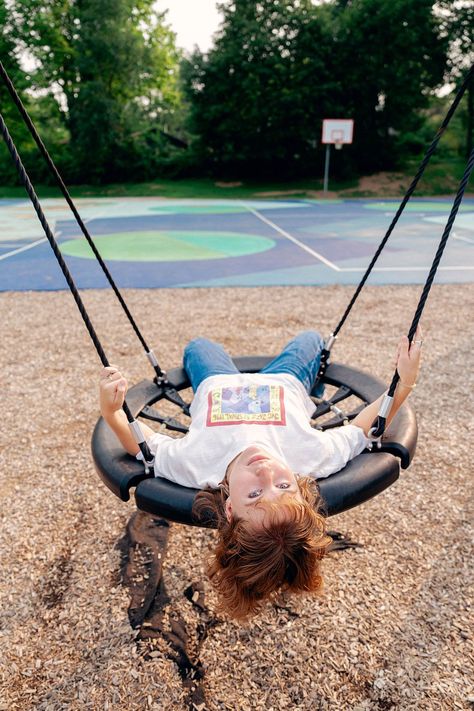 playground photoshoot Playground Photoshoot Ideas, Playground Photo Shoot, Photoshoot Ideas Kids, Playground Photoshoot, Playground Photography, Fall Shoot, Tire Swing, Piedmont Park, Work Pictures