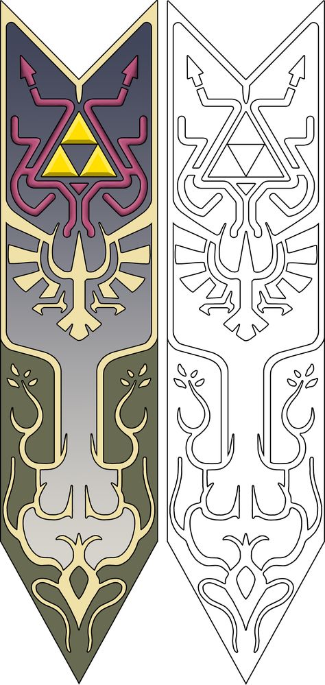 Princess Zelda Diy Costume, Link Cosplay Twilight Princess, Zelda Line Art, Zelda Bookmark, Princess Zelda Twilight Princess, Apron Template, Cosplay Templates, Twilight Princess Zelda, Princess Zelda Costume