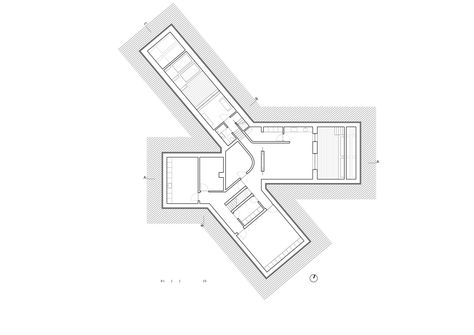 Image 21 of 30 from gallery of House H  / one fine day + architektur-werk-stadt. Basement Plan Presentation Architecture, Presentation Architecture, Plan Presentation, Plan Architecture, Basement Floor Plans, Basement Plans, Billboard Advertising, Dream Hotels, Architecture Presentation Board