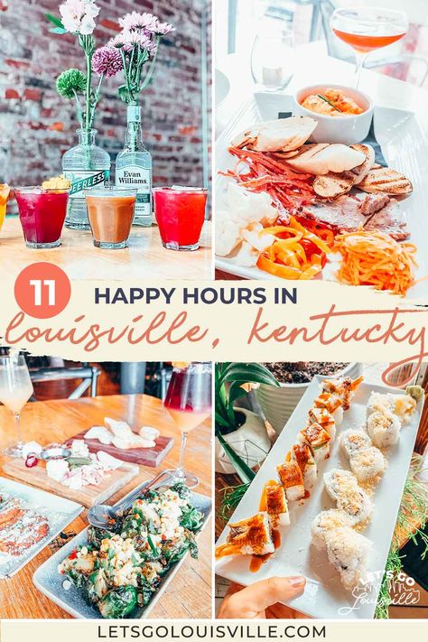 Louisville Kentucky Restaurants, Kentucky Restaurants, Kentucky Food, Louisville Restaurants, Bourbon Tour, Sushi Pizza, Kentucky Vacation, Bourbon Balls, Derby Pie