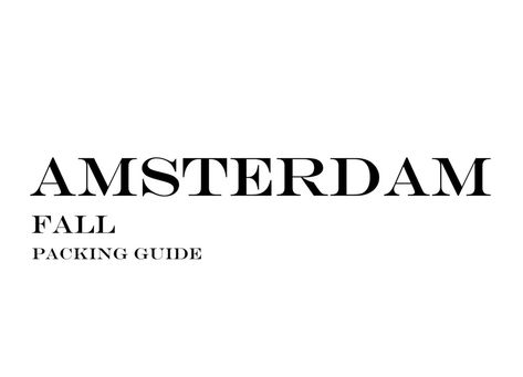 What you should be wearing to Amsterdam this fall. We found the perfect pieces to pack for your travels to Amsterdam this fall. An Amsterdam Packing Guide | What to Wear to Amsterdam this Fall | Outfits for Travel #travel #fashion #packingguide #fall #Amsterdam #Netherlands Travel Capsule Wardrobe Fall, 10 Piece Capsule Wardrobe, Amsterdam Fall, Travel To Amsterdam, Fall Travel Wardrobe, Fall Packing List, European Outfits, Fall Packing, Pack For Travel