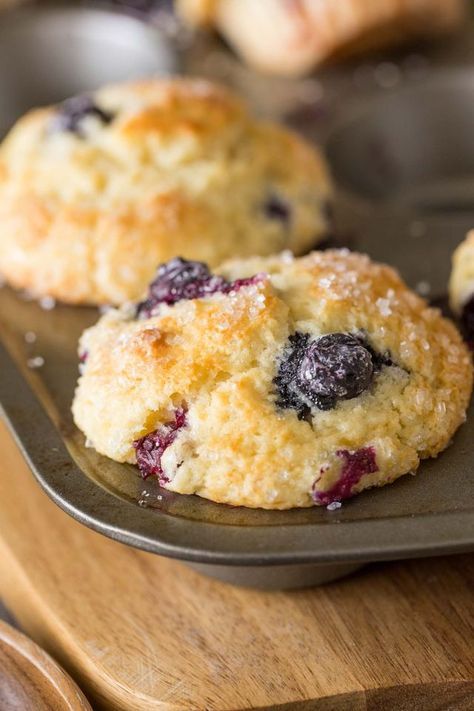 Best Ever Buttermilk Blueberry Muffins | Lovely Little Kitchen | Bloglovin’ Blueberry Muffins Buttermilk, Muffins With Buttermilk, Blueberry Buttermilk Muffins, Buttermilk Blueberry Muffins, Buttermilk Blueberry, Fluffy Muffins, Buttermilk Muffins, Blueberry Lemon Cake, Muffin Recipes Blueberry