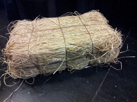 Theatre Projects: Stage Hay Bale- add handle and use for the one three little pig suitcase Farm Vbs, Bales Of Hay, Charlotte’s Web, Saving Accounts, Theatre Props, Wild West Party, Diy Props, Stage Props, Barn Wood Crafts