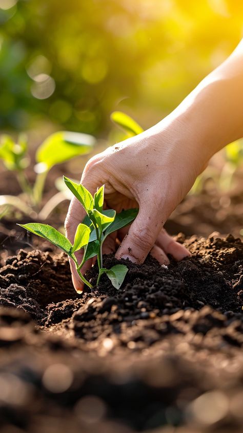 #Planting Young #Seedling: A caring hand gently #plants a young #seedling in fertile #soil, nurturing future #growth. #planting #seedling #soil #growth #nature #aiart #aiphoto #stockcake ⬇️ #Download and 📝 #Prompt 👉 https://stockcake.com/i/planting-young-seedling_152046_20403 Canva Project, Seed Planter, Swiss Family Robinson, Sowing Seeds, Reap What You Sow, Growing Greens, Scenery Background, Plant Seeds, Food Forest