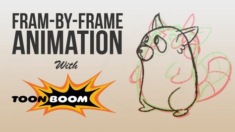 frame-by-frame Toonboom Animation, Animation Tutorial Frame By Frame, 12 Principles Of Animation, Toon Boom, Frame Animation, Principles Of Animation, Frame By Frame, Frame Layout, Frame By Frame Animation