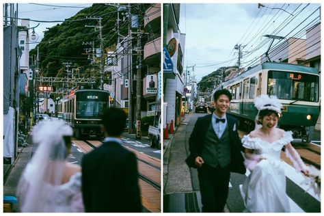 Wong Kar Wai Wedding, Alternative Engagement Photos, Pre Wedding Photoshoot Theme, Couples Candid Photography, Wong Kar Wai, Hong Kong Wedding, Japan Wedding, Korean Wedding Photography, Vintage Wedding Photos