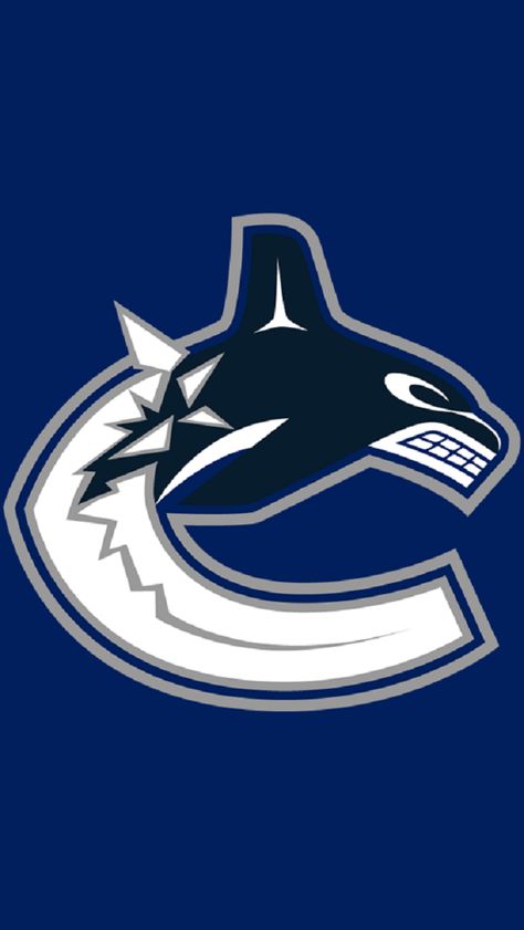 Canucks Logo, Vancouver Canucks Logo, Nhl Wallpaper, Mercedes Wallpaper, Hockey Logos, Nhl Logos, Hockey Baby, Sports Logos, Vancouver Canucks