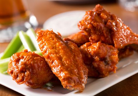 EVERY football fan knows chicken wings are a must-have on game days, but especially for the Super Bowl. The Super Bowl is the biggest game of the year, and the last thing you want to do is ruin the staple dish. There are a number of ways your chicken wings can go wrong depending on […] Deep Fried Chicken Wings, Air Fry Chicken Wings, Crispy Wings, Best Wings, Buffalo Wing Sauce, Fried Turkey, Air Fried Chicken, Fried Chicken Wings, Superbowl Snacks