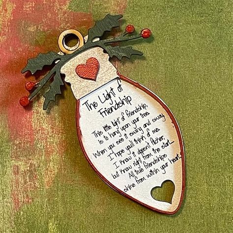 Holiday Gifts For Friends, Cheap Christmas Trees, Friendship Ornaments, Friend Christmas Ornaments, Christmas Decorations Cheap, Women Friends, Christmas Light Ornament, Friends Christmas, Cheap Christmas