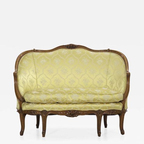 French Louis Xv Style Canapé Sofa, 19Th Century Traditional Sofa, Designer Furniture, Luxury Vintage, Decor Art, French Antiques, Sectional Sofa, Contemporary Design, Timeless Design, Home Furnishings