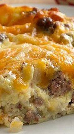 Easy Cheeseburger Pie, Impossibly Easy Cheeseburger Pie, Cheeseburger Pie, Hamburger Casserole, Bisquick Recipes, Hamburger Meat Recipes, Cheese Burger, Tater Tots, Läcker Mat