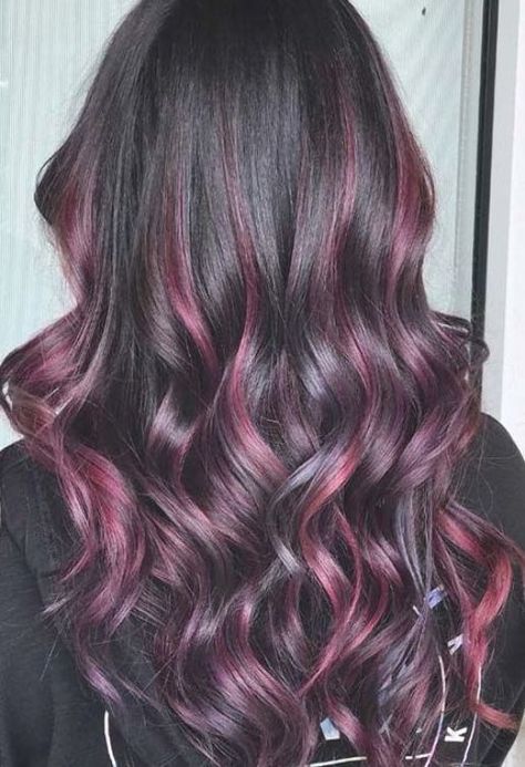 Your Plum Hair Color Guide57 Posh Plum Hair Color IdeasDye Tips Short Hair Styles For 2023, Plum Hair Color Ideas, Red Hair Streaks, Blackberry Hair Colour, Plum Hair Color, Best Short Hair, Indian Hair Color, Baylage Hair, Hair Color Guide