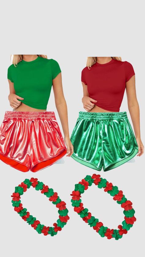 christmas in july Christmas In July Outfit Ideas, Christmas In July Outfit, July Outfit Ideas, Theme Days, Christmas In July, Outfit Ideas, Christmas