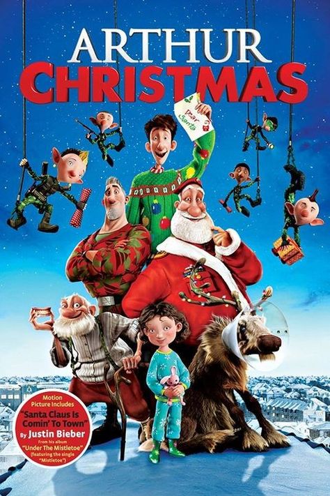 Christmas Cartoon Movies, Famous Christmas Movies, Great Christmas Movies, Best Holiday Movies, Arthur Christmas, Christmas Movies List, Tim Allen, Best Christmas Movies, Santa Claus Is Coming To Town