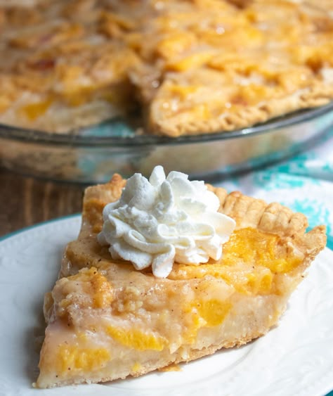 Dessert No Bake, Fancy Baking, Peach Pie Recipes, Peach Cake, Favorite Pie, Peach Pie, Favorite Dessert, Peach Recipe, Incredible Recipes