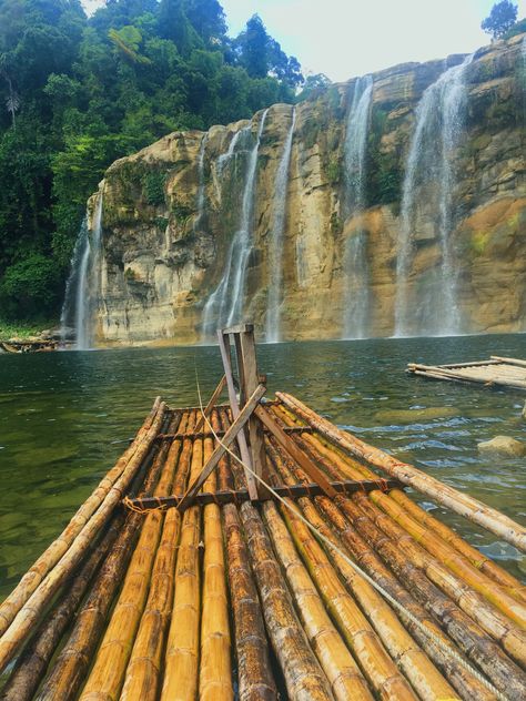 Tinuy-an Falls, Surigao del Sur Tinuy An Falls, Surigao Del Sur, Chasing Waterfalls, Water Falls, Travel Goals, Hidden Treasures, The Philippines, Niagara Falls, Philippines