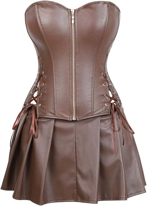 Corset With Skirt, Leather Corset Dress, Baby Luggage, Luggage Brands, Leather Corset, Gothic Dress, Corset Dress, Amazon Fashion, Best Sellers