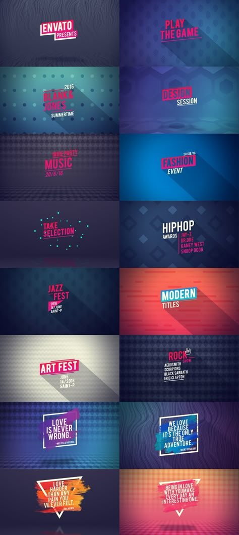 Ultimate Titles Package on Behance Creative Title Design, Design Title, Poster Title Ideas, Title Design Ideas, Headline Design, Title Ideas, Advertisement Template, Pattern Texture, Title Design