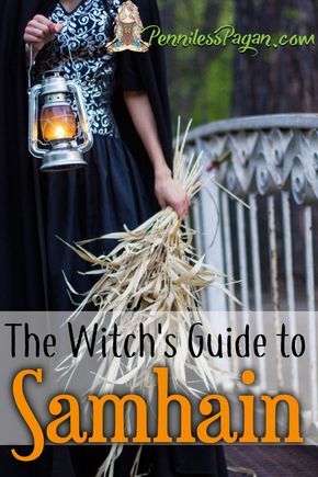 The Witch's Guide to Samhain from PennilessPagan.com #Halloween #Samhain #October #Sabbat #Fall #Witch #Witchcraft #Pagan #Wiccan #Spells #Ancestors #Ritual Halloween Wiccan Rituals, Samhain Traditions, Samhain Altar, Fall Witch, Samhain Ritual, Wiccan Rituals, Samhain Halloween, Oh My Goddess, Eclectic Witch