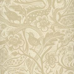 Our wallpapers - take a look at the St Jude's wallpaper range Wren Wallpaper, Mark Hearld, Angie Lewin, Block Print Wallpaper, York Stone, Paris Inspired, Yellow House, St Jude, Room Wallpaper