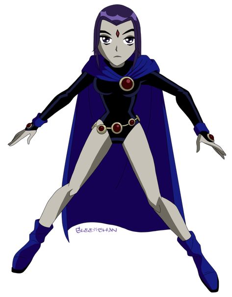 Raven Teen Titans Cosplay, Teen Titans Go Raven, Raven Outfits, Raven Costume, Raven Teen Titans Go, Raven Fanart, Raven Cosplay, Teen Titans Raven, Robin And Raven