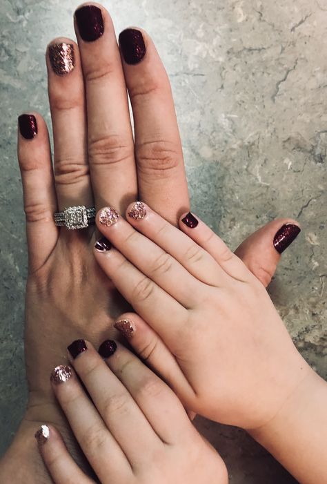 Mommy&Me #mommyandme #manicure Mommy And Me Manicure, Mommy And Me Nails Design, Mommy And Me Nail Ideas, Mommy And Me Nails, Auntie Life, Vegas Nails, July 5th, Mani Pedi, Nail Manicure