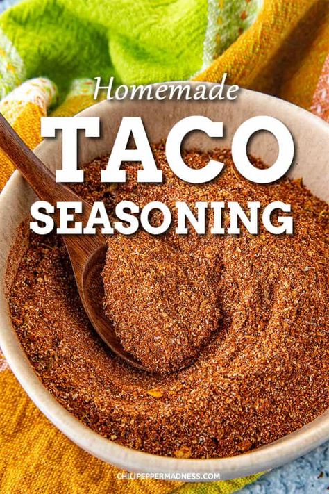 Mexican Seasoning Recipe, Gluten Free Taco Seasoning, Diy Taco Seasoning, Make Taco Seasoning, Homemade Taco Seasoning Recipe, Chipotle Seasoning, Taco Seasoning Recipe, Spice Mix Recipes, Taco Pasta