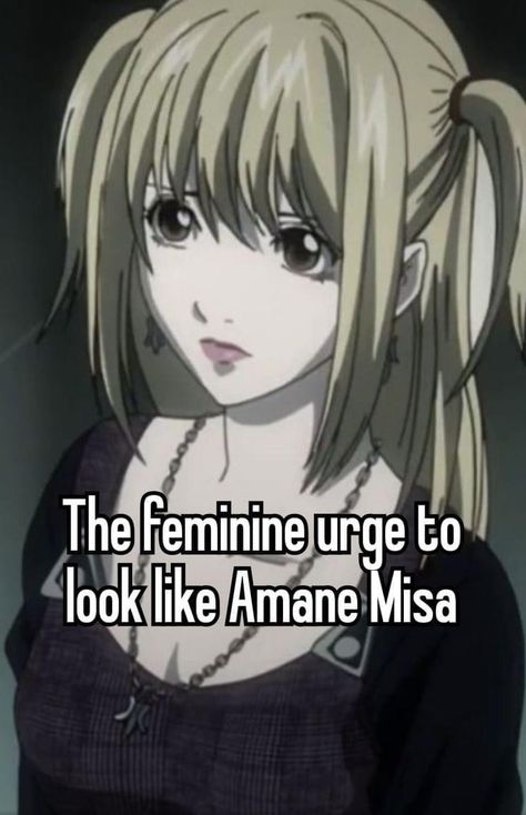 Misa Amane Haircut, Misa Aesthetic, Misa Style, Misa Wallpaper, Misa Amane Aesthetic, Miss Misa, Misa Pfp, Misa Amane Outfit, Misa Amane Pfp