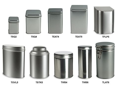 Three *NEW* styles of tea tins added to our catalog!  These unique tins are sure to make any project sparkle. Tea Nook, Secondary Packaging, Fitness Site, Vinyl Blanks, Tea Packaging Design, Bottle Container, Tea Container, Aromatherapy Gifts, Metal Containers