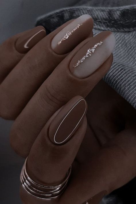 CHIC FALL NAIL TRENDS TO TRY FOR AUTUMN 2022 | AUTUMN NAILS Nail Asthetic, Nails September, Minimal Nail, Cute Fall Nails, Simple Toe Nails, Idea Nail, Boho Nails, Woman Aesthetic, September Nails