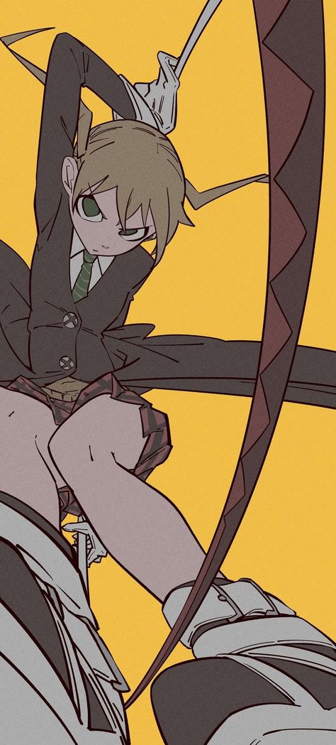 Maka Albarn, Soul Eater Manga, Soul And Maka, Anime Soul, 캐릭터 드로잉, Soul Eater, 영감을 주는 캐릭터, An Anime, Art Reference Photos