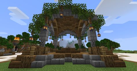 Minecraft Spawn Hub, Minecraft Spawn, Mount Rushmore, Minecraft, Natural Landmarks, Building, Travel, Quick Saves