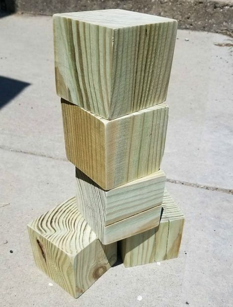 cube. Homemade Outdoor Games, Yard Jenga, Dice Diy, Yard Yahtzee, Outdoor Yard Games, Yard Dice, Diy Yard Games, Fun Outdoor Games, Outdoor Game