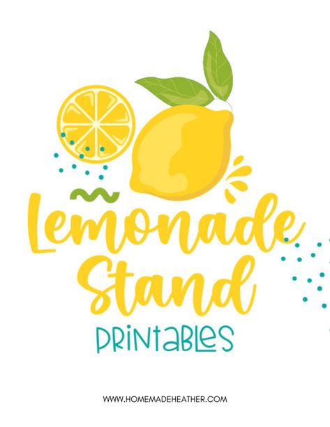 Lemonade For Sale Sign, Cute Lemonade Stand Ideas Signs, Lemonade Sale Sign, Lemonade Stand Decorations Diy, Lemonade Stand Logo Ideas, Lemonade Stand Banner Free Printable, Lemonade Stand Craft, Free Printable Lemonade Stand Sign, Lemonade Banner Free Printable