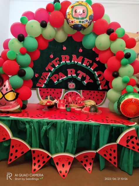 Watermelon Day Kindergarten, Watermelon Day Activities, Apple Milkshake, Senses Preschool, Fruit Birthday Party, Watermelon Day, Eid Mubarak Decoration, School Board Decoration, Diy Phone Case Design