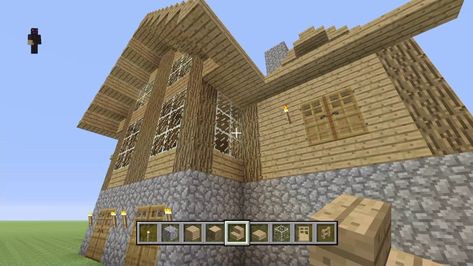 View Minecraft Construction Handbook Wooden House Exact Measurements Pictures Check more at https://joglopremium.com/view-minecraft-construction-handbook-wooden-house-exact-measurements-pictures/ Minecraft House Decor, House Tutorial, Minecraft Construction, Minecraft House, Wooden House, Minecraft Houses, House Decor, Minecraft, Pins