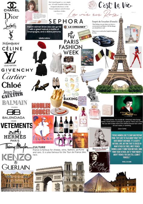 French Culture 🇫🇷 Outfit | ShopLook French Culture Aesthetic Fashion, French Culture Fashion, French Culture Aesthetic, Food Pastries, French Postcards, French Speaking, Canadian Culture, 8 Mars, France Culture